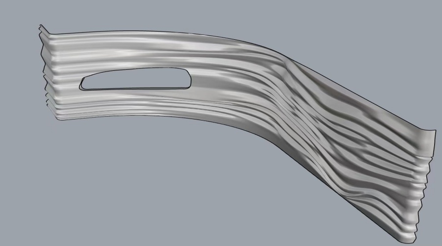 湖南長沙會(huì)所GRG波浪板背景墻工程案例 飾紀(jì)上品GRG廠家