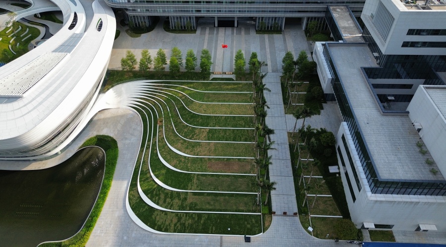 飾紀(jì)上品GRC廠家-東莞大灣區(qū)大學(xué)GRC構(gòu)件收口工程案例