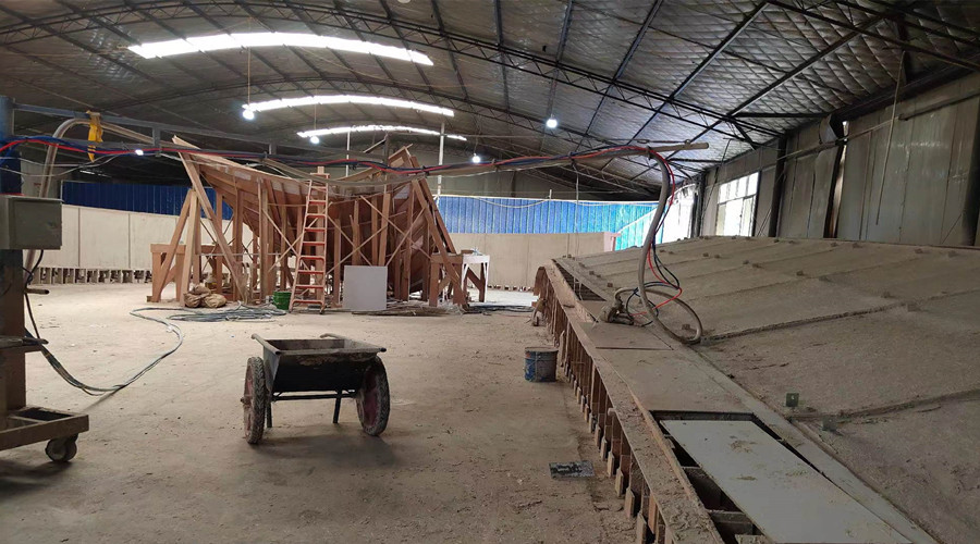 GRC構件生產(chǎn)中 GRC構件生產(chǎn)中