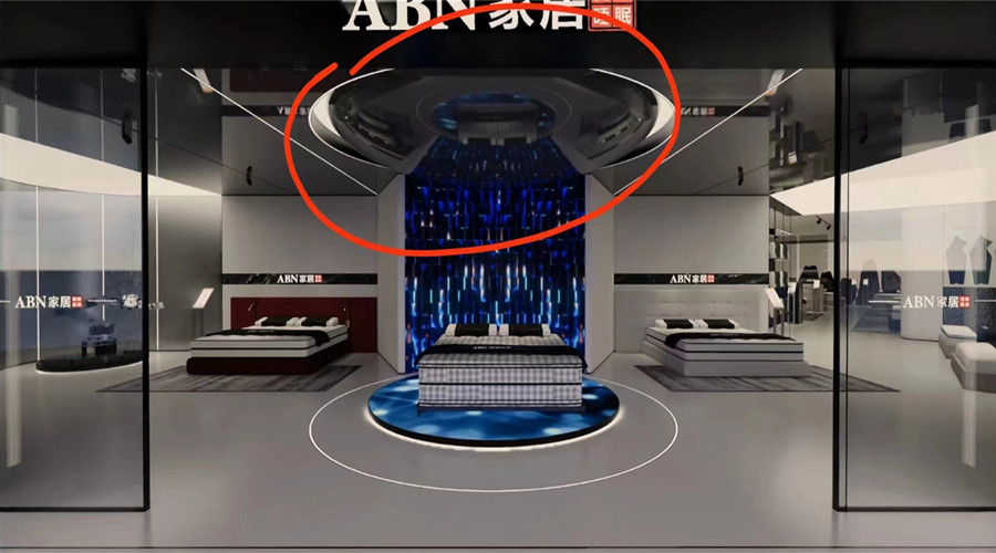 順德龍江米蘭家居GRG吊頂定制項(xiàng)目