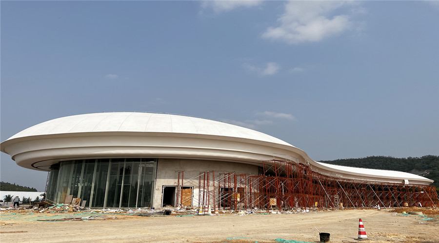 深圳沙田服務(wù)區(qū)GRC幕墻板項(xiàng)目 深圳沙田服務(wù)區(qū)GRC幕墻板項(xiàng)目