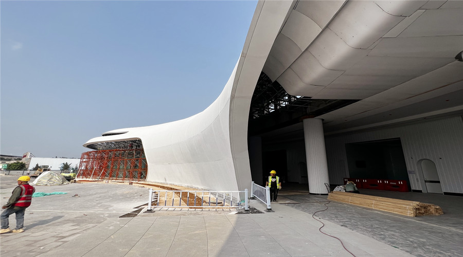 深圳沙田服務(wù)區(qū)GRC幕墻板項(xiàng)目 深圳沙田服務(wù)區(qū)GRC幕墻板項(xiàng)目