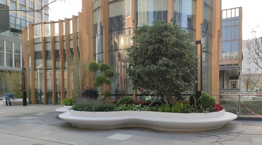 珠海博創(chuàng)總部大廈GRC坐凳項目