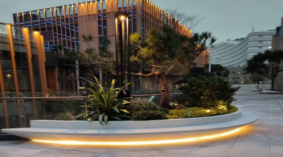 珠海博創(chuàng)總部大廈GRC坐凳項目