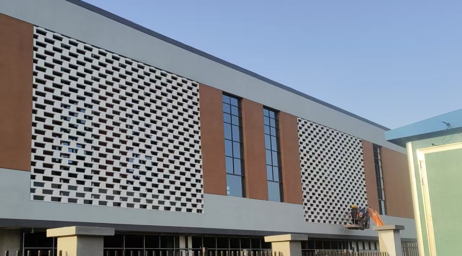 GRC鏤空外墻板 GRC鏤空外墻板