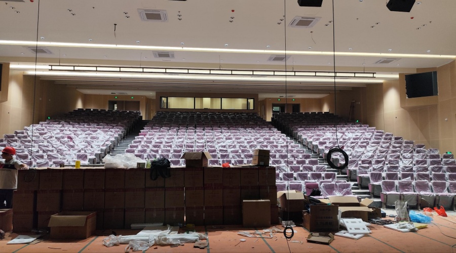 廣州黃埔會元中學(xué)GRG報告廳工程案例 廣州黃埔會元中學(xué)GRG報告廳工程案例